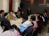 Padres de niños con cáncer se reúnen con Olga Sánchez Cordero en la CDMX