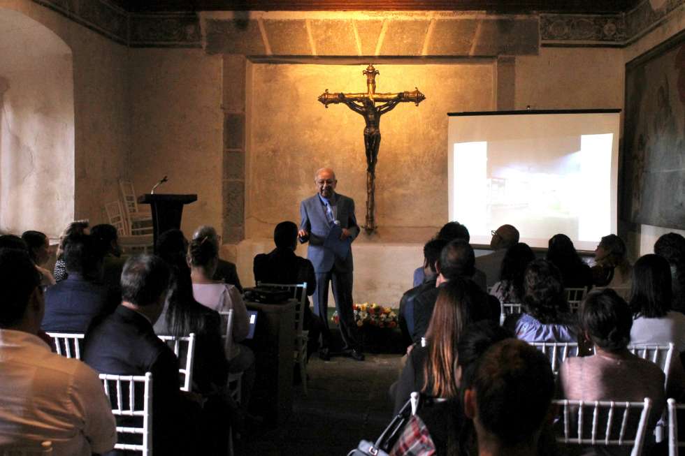 Rodolfo Rivera ofreció la conferencia ’La museografía en la actualidad’