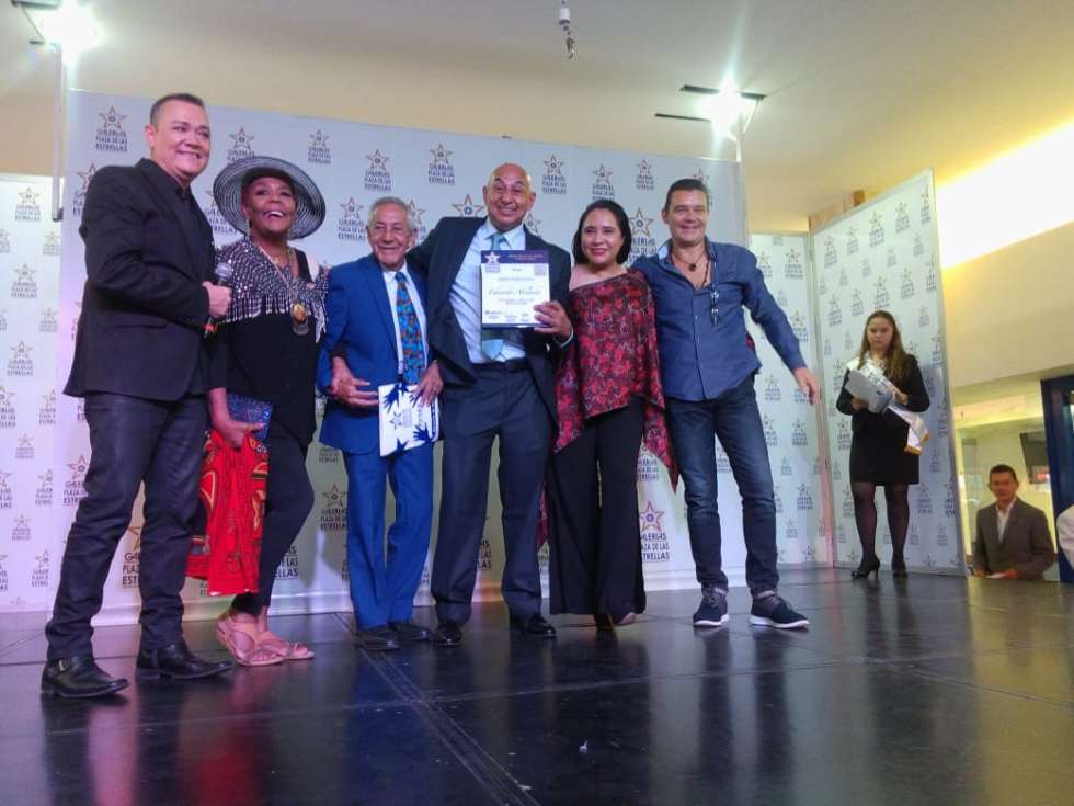 Recibio Galardón Especial de honor en Galería,la plaza de las Estrellas, EDUARDO Abelardo por 30 años como Actor Ecologista.