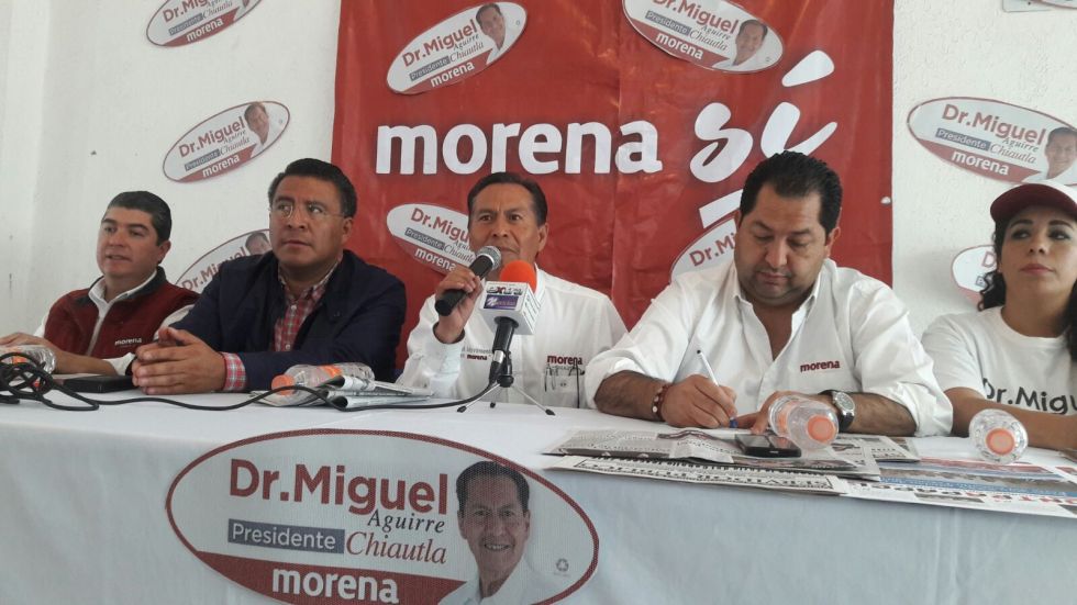 En  Chiautla se abatirá la pobreza, dice Miguel Aguirre candidato de MORENA a la presidencia municipal