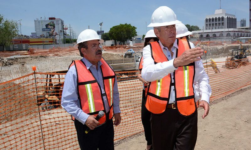  Supervisa la SCT avances de construcción del tren ligero de Guadalajara 