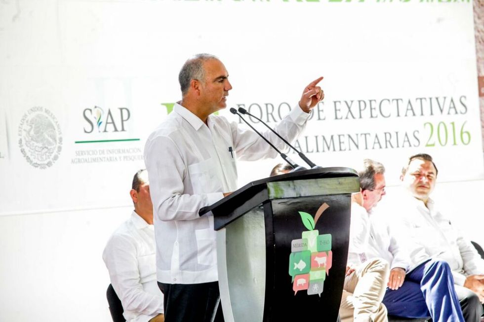 Titular de Sagarpa inauguró III Foro de expectativas agroalimentarias 2016