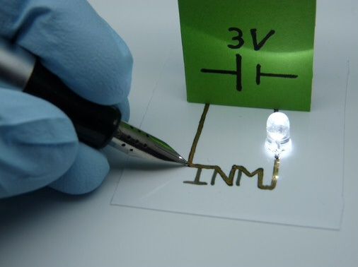 Una nueva tinta imprime circuitos electrónicos