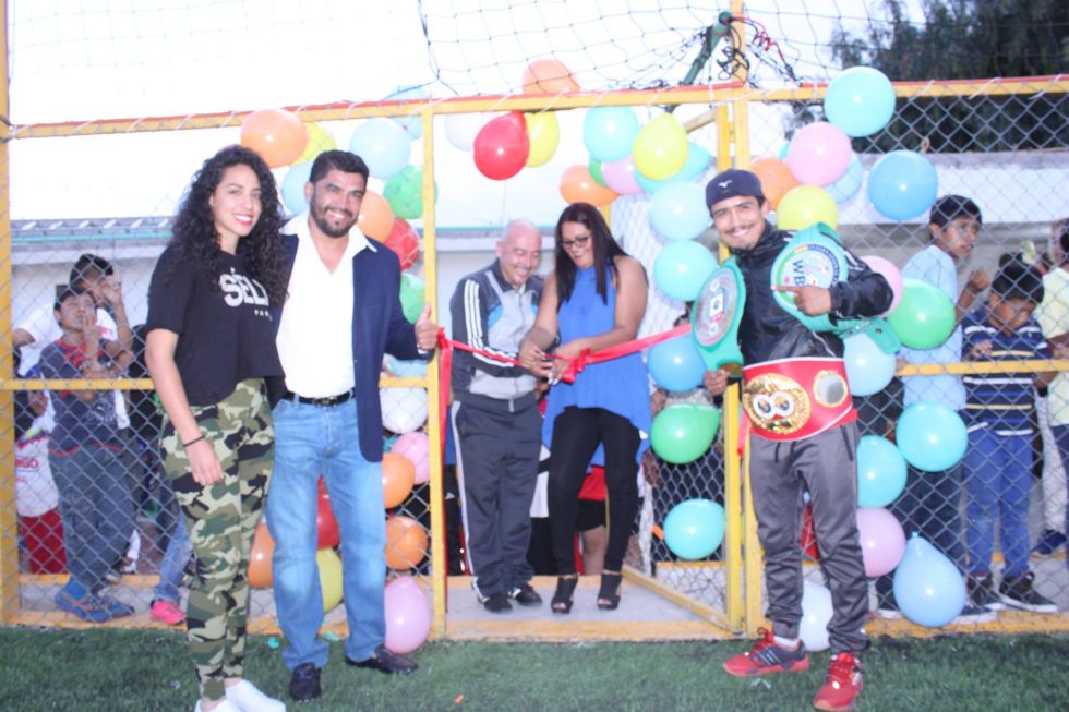 Gran Inauguración de la Cancha 7 ’Imperial Soccer’ en Huexotla Texcoco
