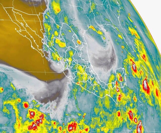Se prevén tormentas muy fuertes en sitios de Chihuahua, Durango, Nayarit, Jalisco y Morelos