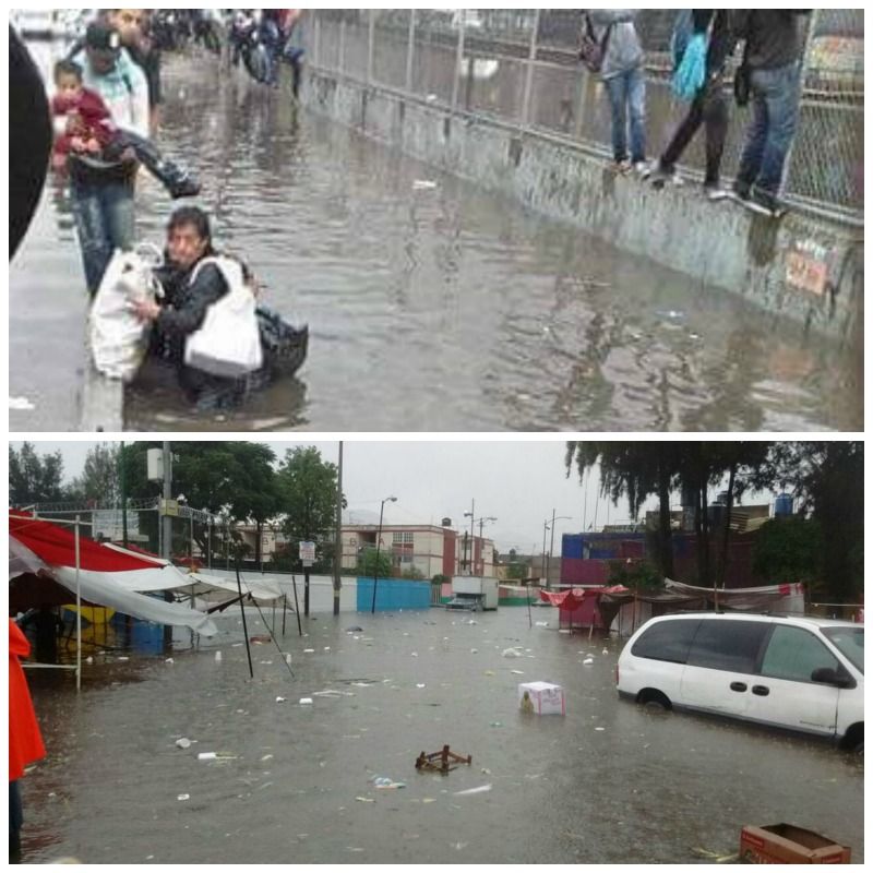 Por lluvia quedó cerrado el Metro de La Paz Reyes a Peñon Viejo: STC