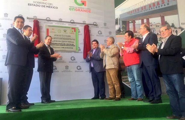 El gobernador Eruviel Ávila inauguró la segunda etapa de la Central de Abastos de Chicoloapan.