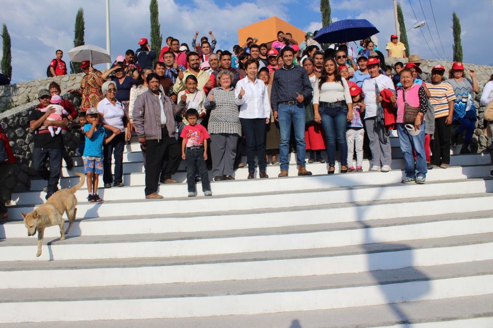 Inauguran la Plaza Rey Izcoatl en Ixtapaluca