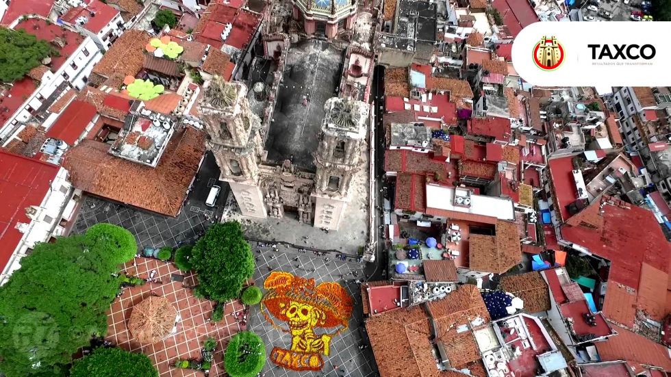 El gobierno de Taxco realizará la catrina monumental con cerca de 18 mil plantas de Cempazúchitl en el centro de la ciudad