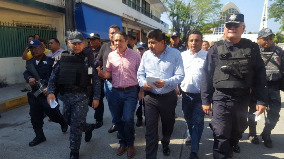 En marcha operativos de seguridad conjuntos en colonias de Acapulco