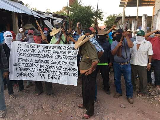 Nace nuevo grupo de autodefensa en Guerrero 