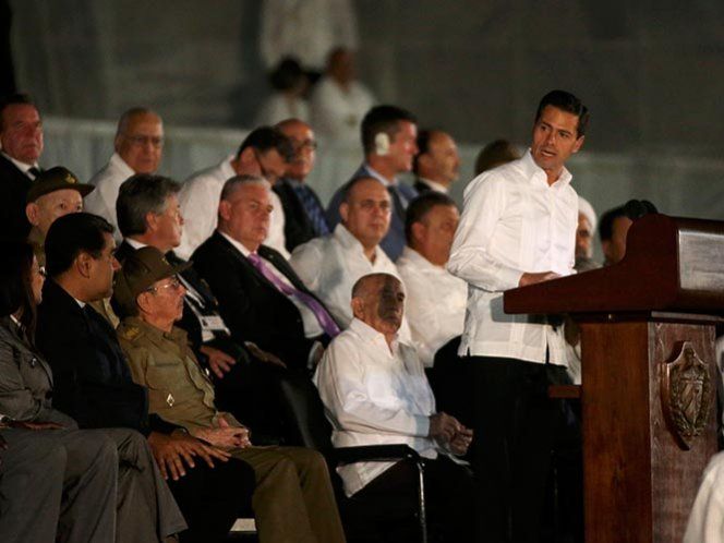 Promovió Fidel Castro una relación bilateral basada en el respeto: Peña Nieto