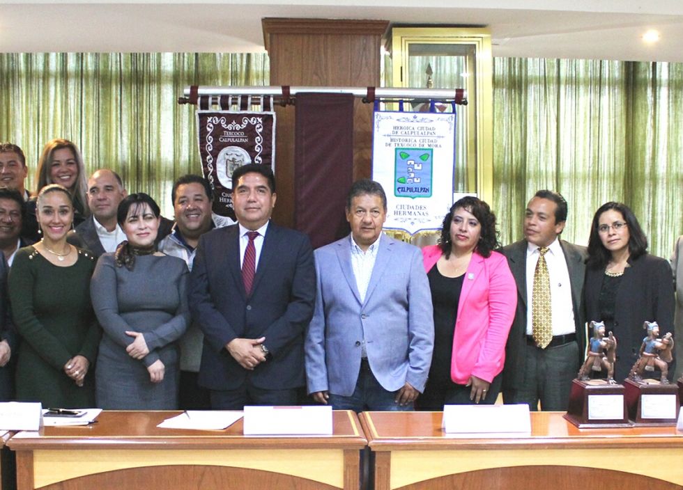 Autoridades de Calpulalpan ratifican Decreto de Hermandad con municipio de Texcoco 