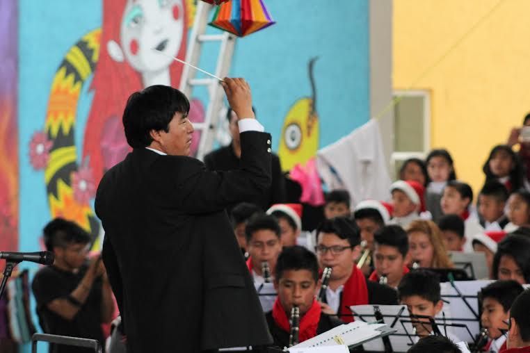 Música, teatro y diversión en el concierto navideño del Faro Texcoco