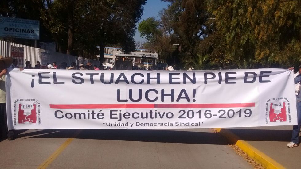 STUACh levanta paro y pone fin a movilizaciones en Texcoco