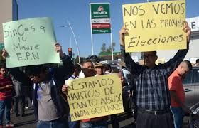 El descontento social por el aumento a la gasolina provoca caos en todo México