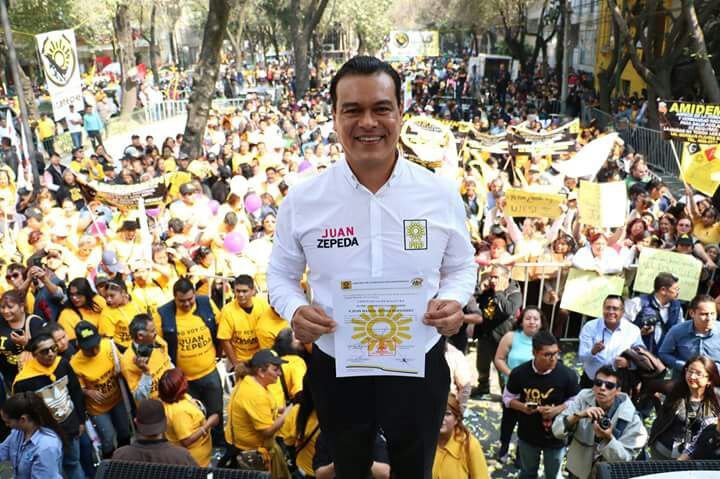 Juan Zepeda se registra como precandidato del PRD al Edomex; rechaza alianza con el PAN