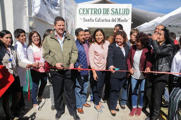 Rehabilitan Centro de Salud en Santa Catarina del Monte, Texcoco