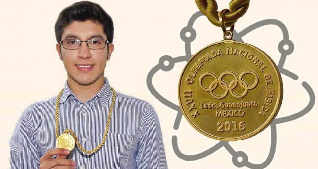 Gana alumno de UNAM medalla de oro en Olimpiada Nacional de Física