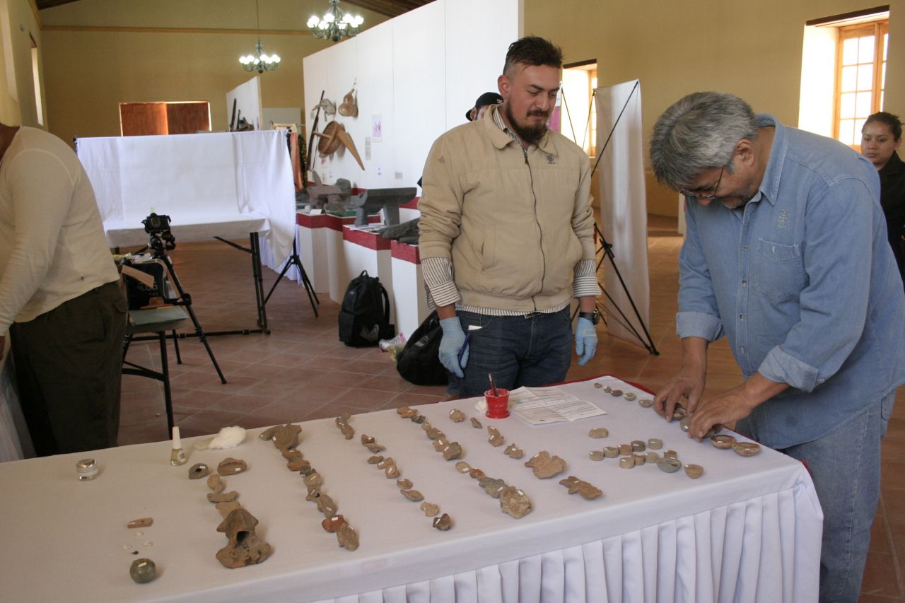 Registra INAH piezas del museo Chimaltonalli "Espíritu del escudo"