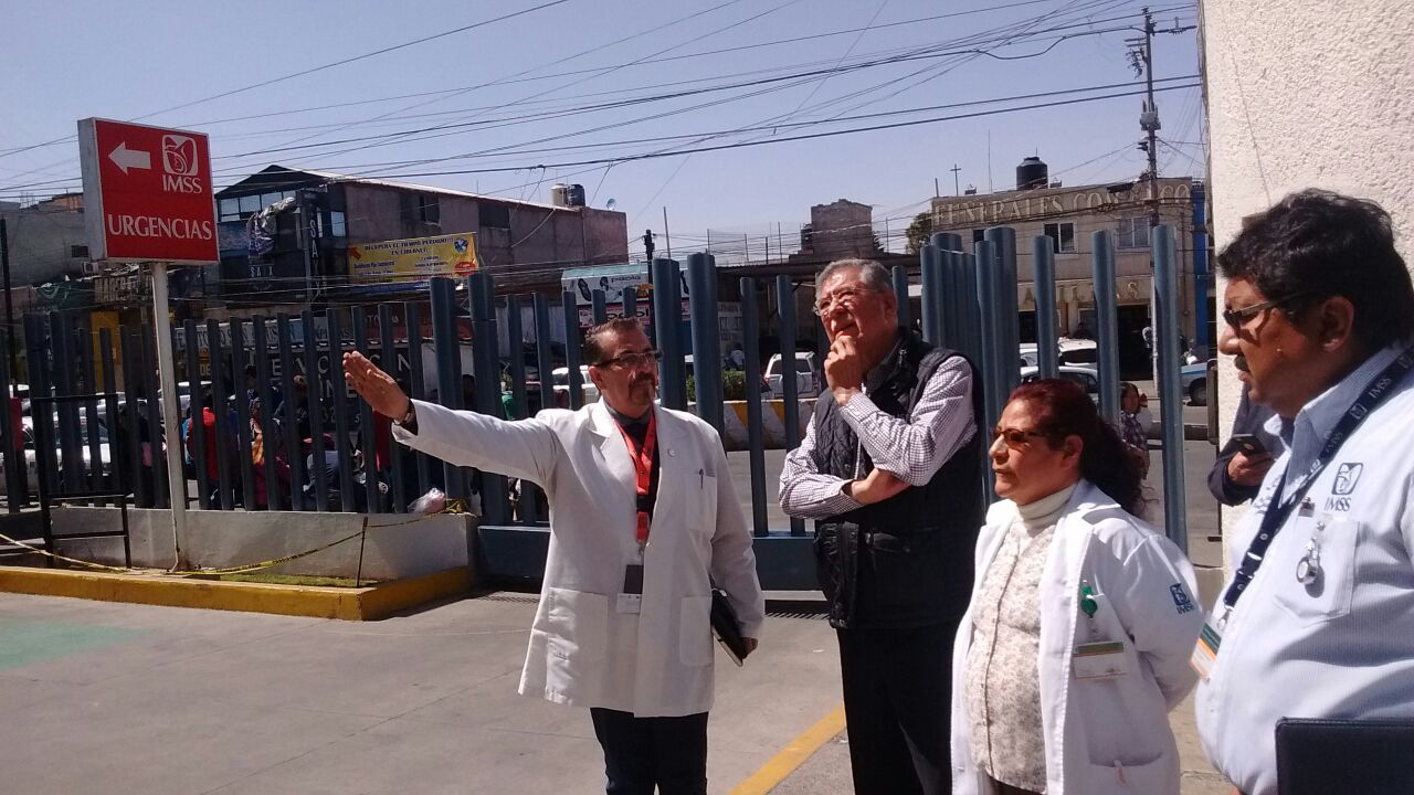 Supervisión sorpresa al Hospital General de Zona 98 del IMSS en Coacalco