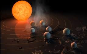 Descubren siete planetas similares a la Tierra