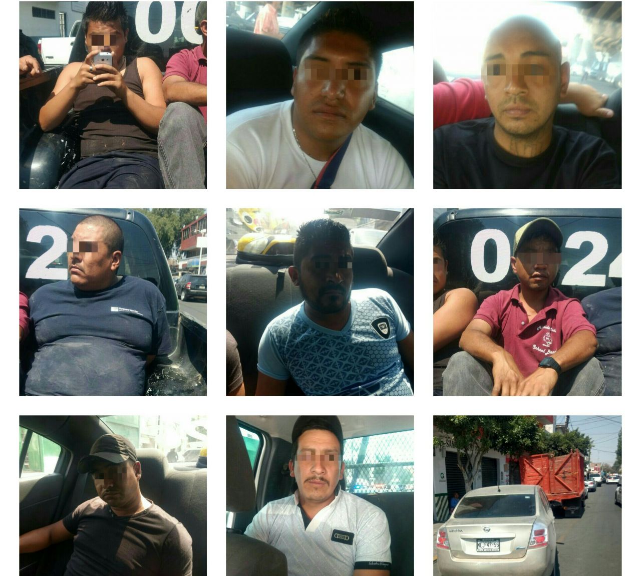 Caen nueve sujetos con diésel robado en Tepetlaoxtoc 