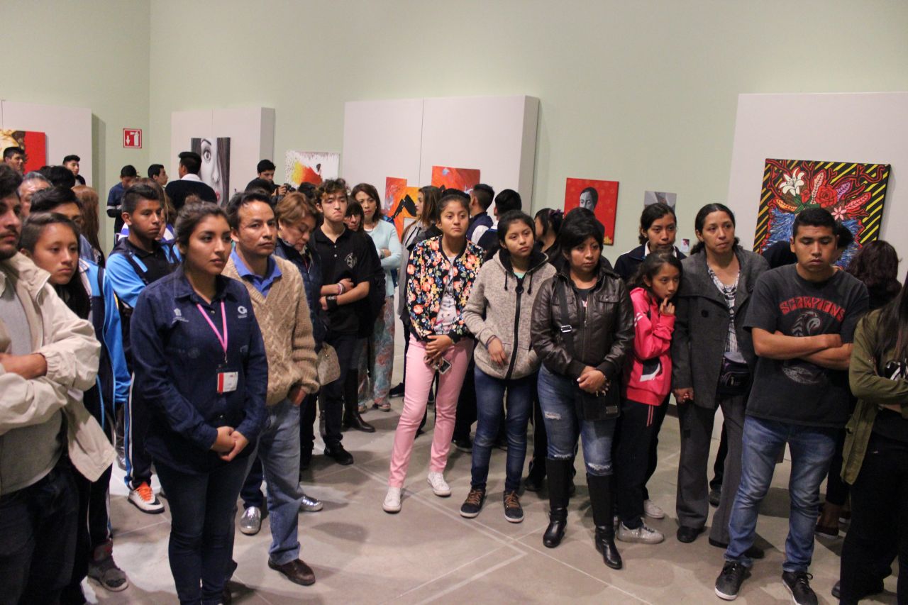 Inauguran Exposición de artistas chimalhuacanos en Texcoco