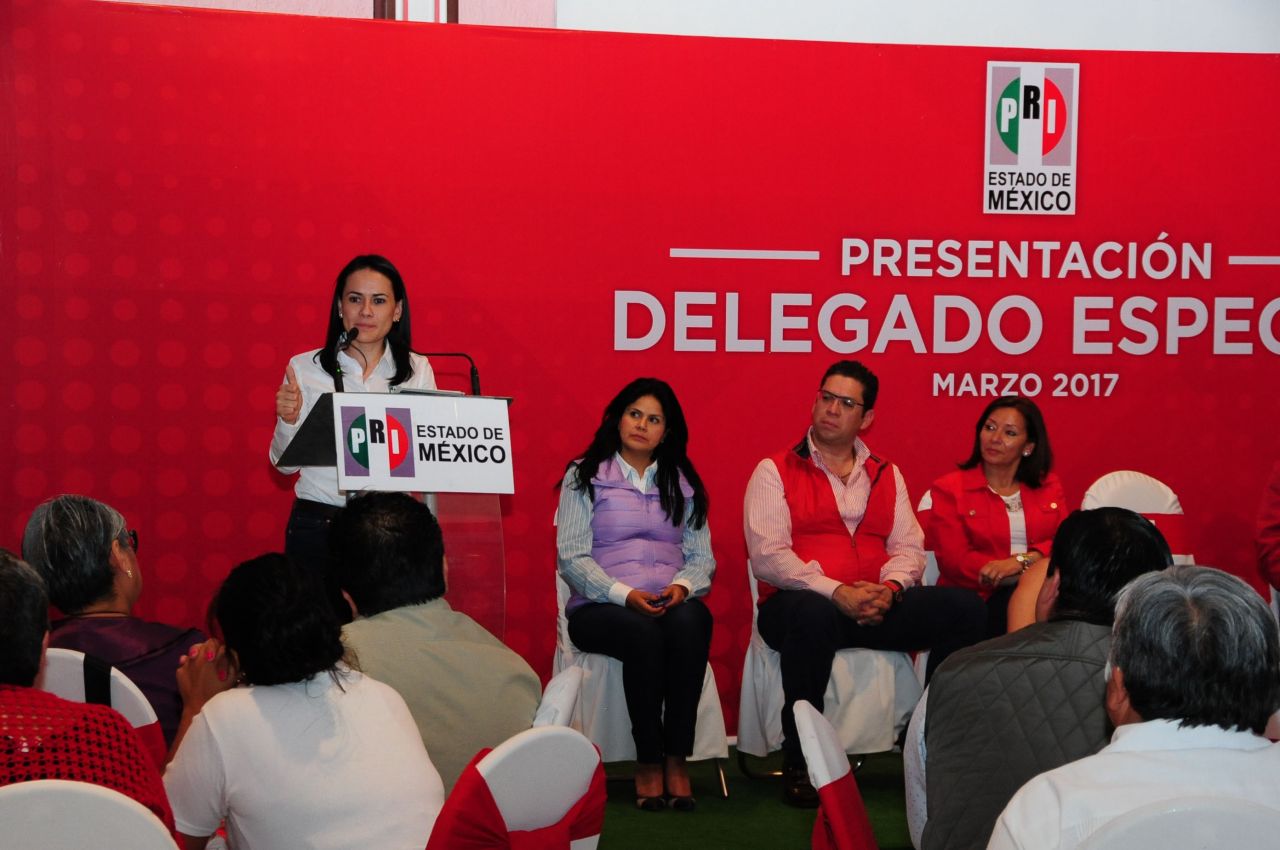 La riqueza del PRI está en el trabajo y compromiso de servicio de su militancia: Alejandra Del Moral