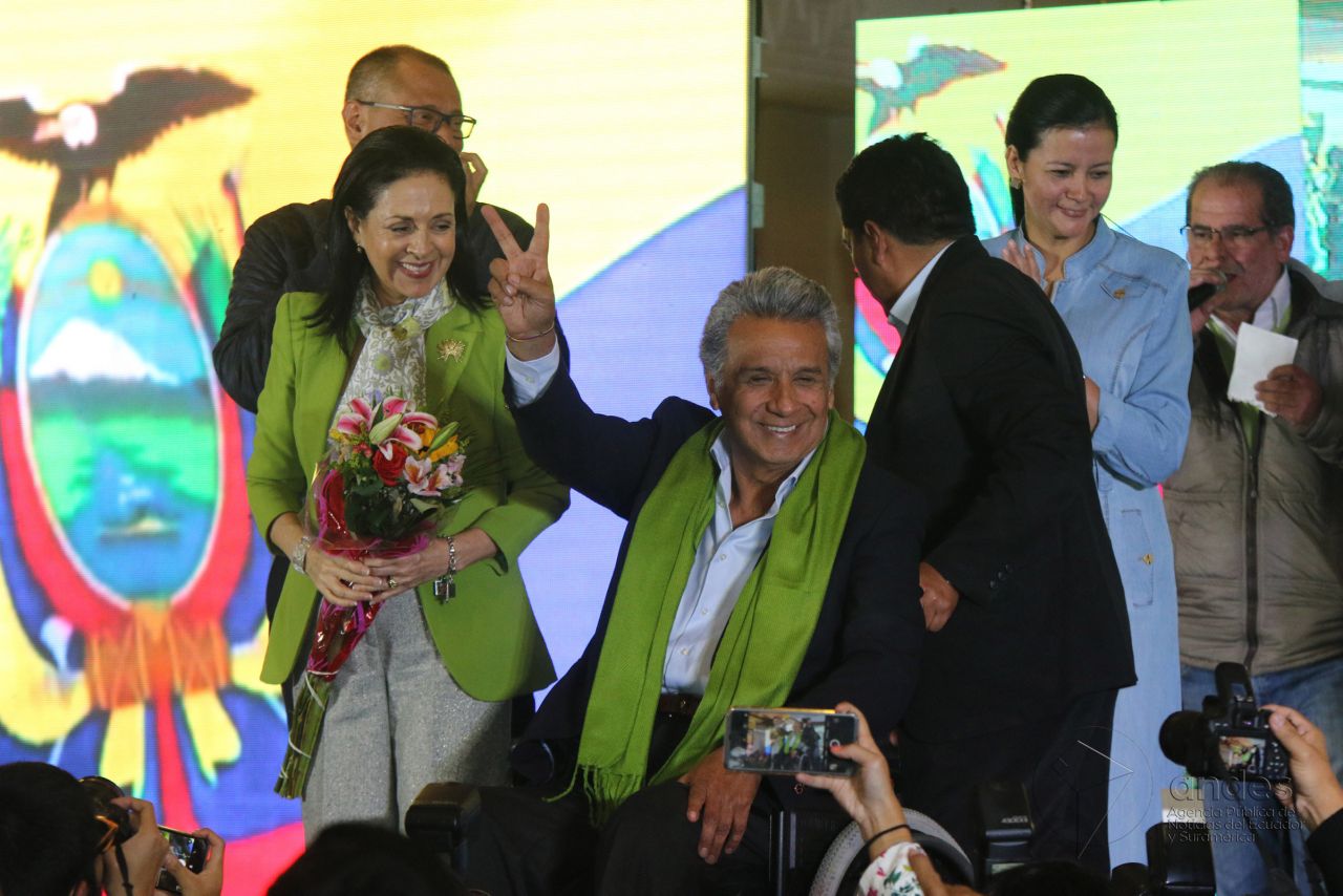 Lenín Moreno sería el nuevo presidente de Ecuador 