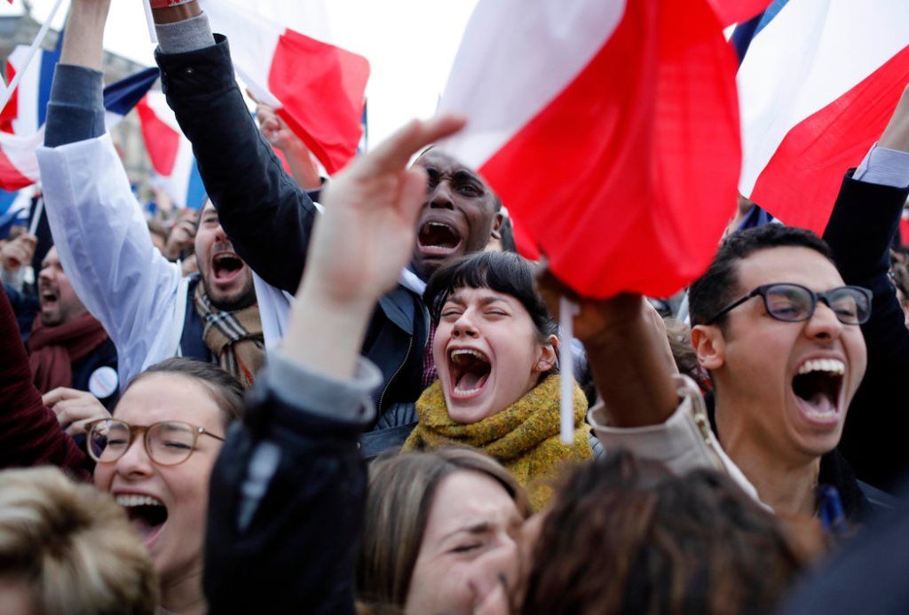 Gana Macron en Francia