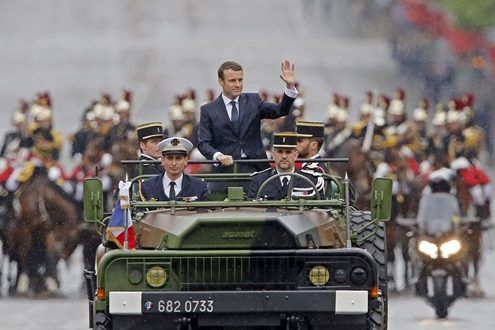 Emmnuel Macron asume la Presidencia de Francia 