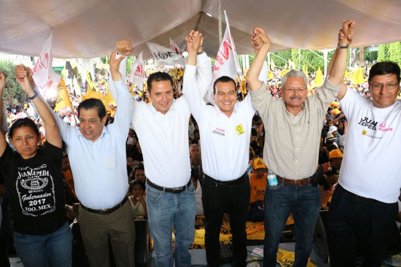 Si gana el PRI, el responsable va a ser Morena por no querer declinar: Juan Zepeda