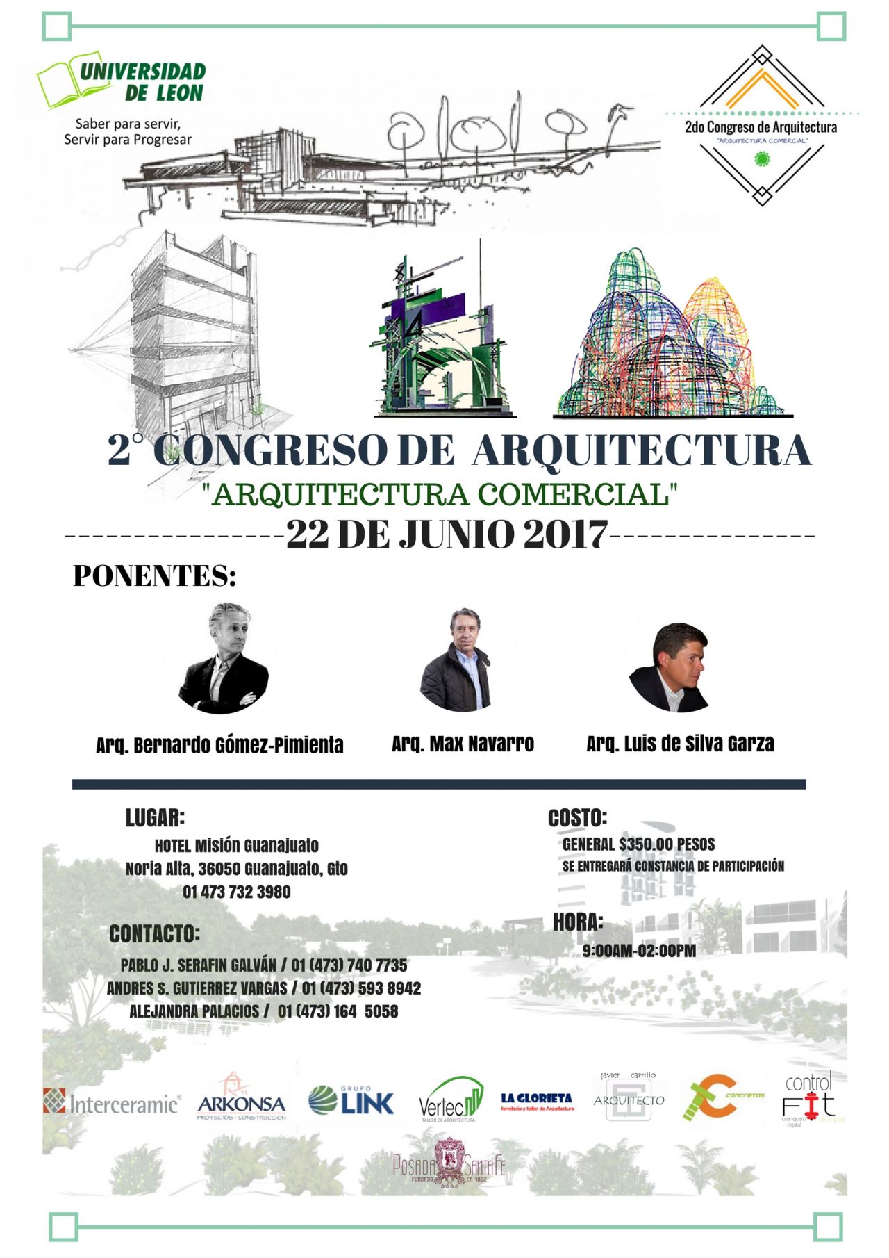 Estudiante Guanajuatense organiza congreso de Arquitectura