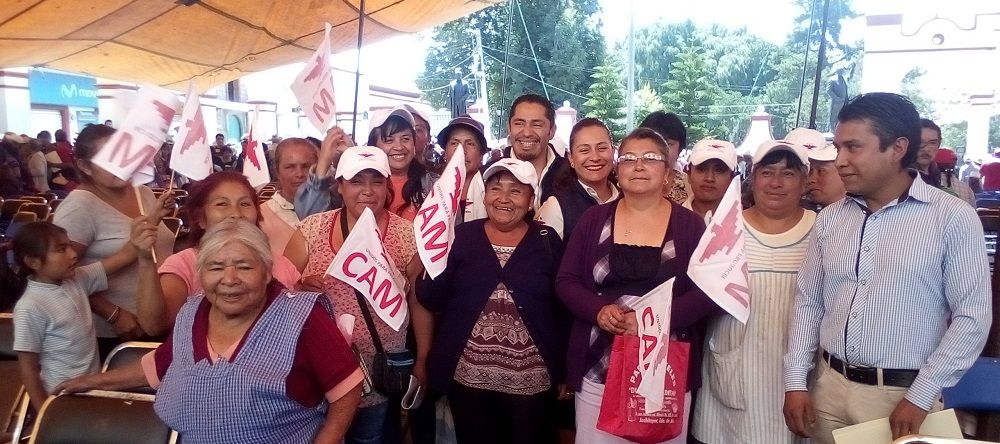 Recibe Confederación Agrarista Mexicana apoyos de "Proagro productivo 2017" en el estado de México

