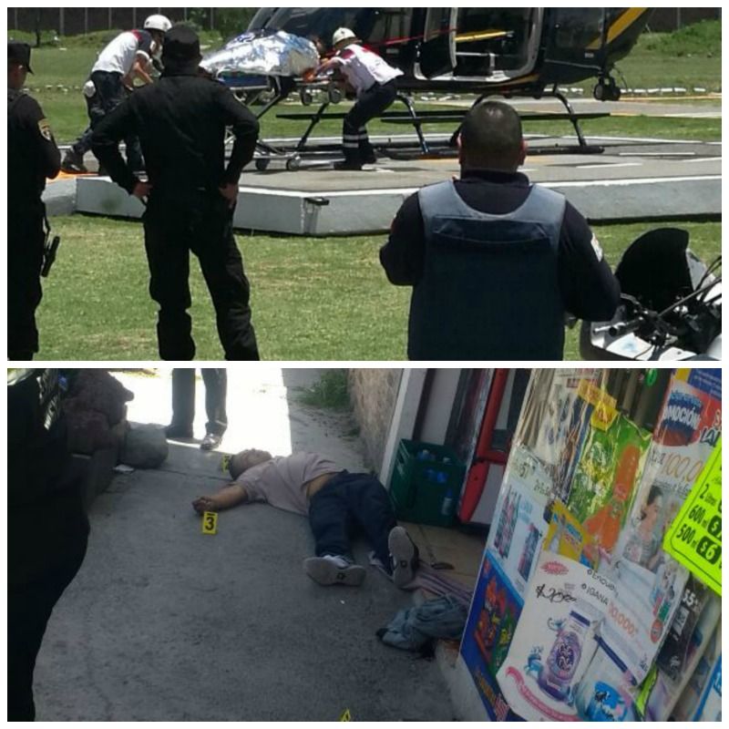 Un policía lesionado y un delincuente muerto en frustrado asalto en Nezahualcóyotl