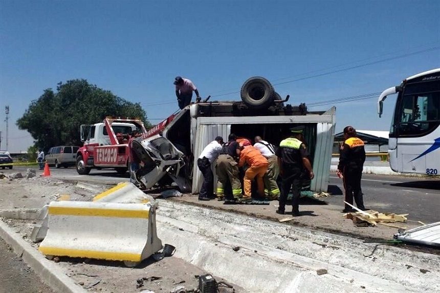 Construcción de aeropuerto aumenta un 200 por ciento accidentes en carreteras de Texcoco
