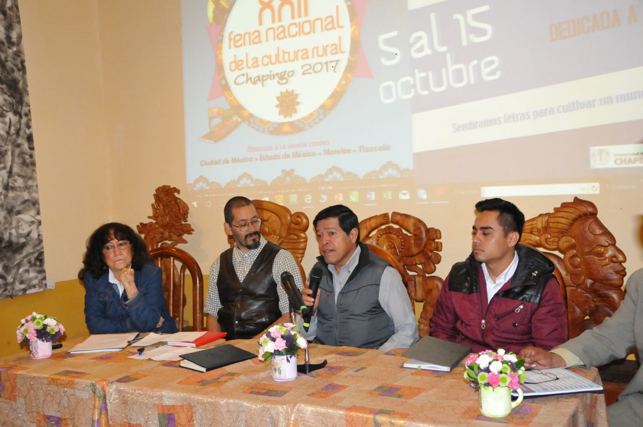 Se engalana Chapingo con la XXII Feria Nacional de la Cultura Rural y la XXXIII Feria del Libro Chapingo 2017
