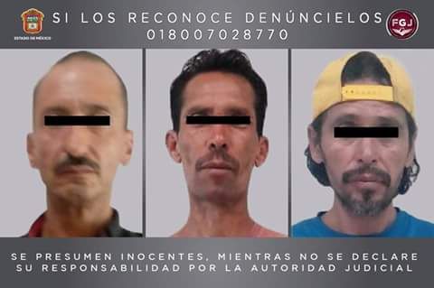 Detienen a tres presuntos narcomenudistas en Salitrería, Texcoco 