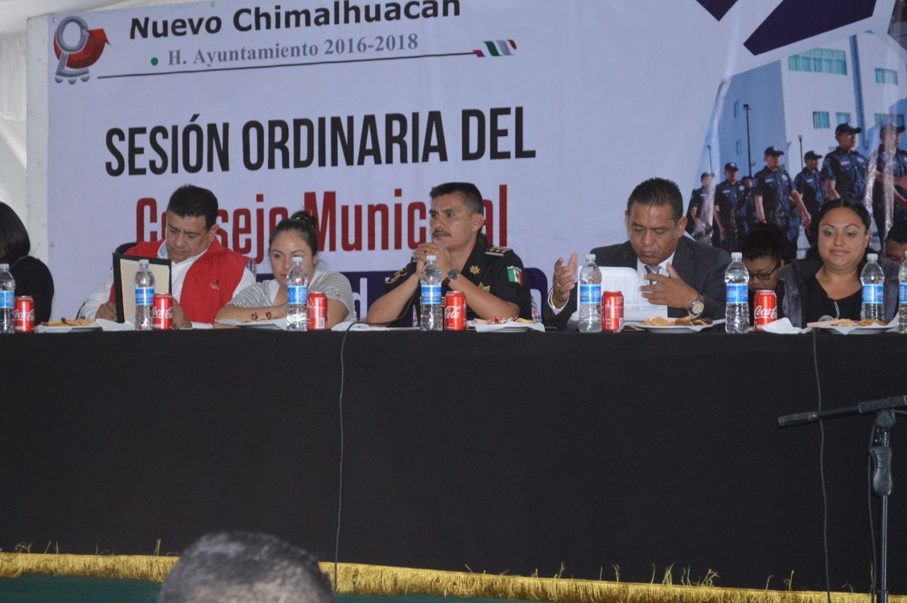 Intensificarán programa de seguridad en transporte público en Chimalhuacán