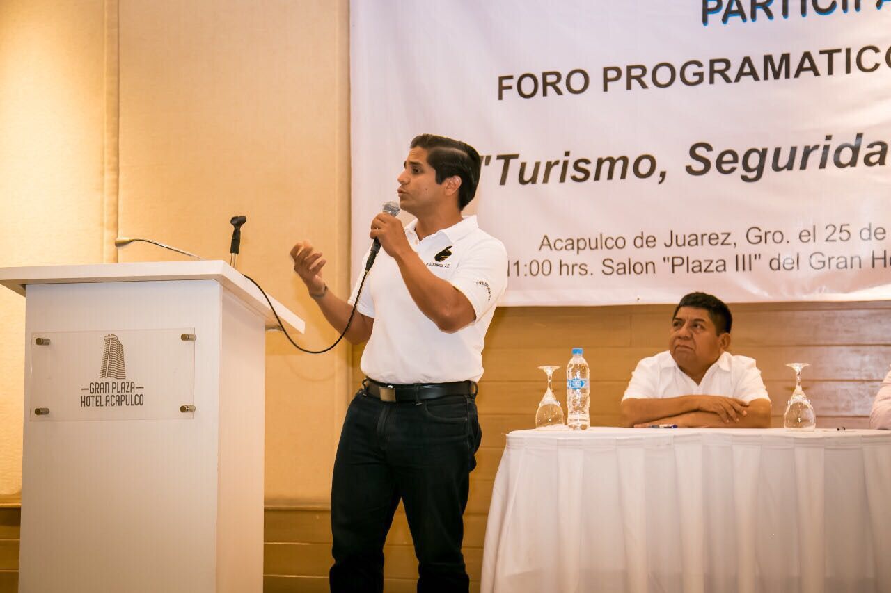 Acapulco necesita una plataforma seria y sólida contra la inseguridad: Joaquín Badillo 