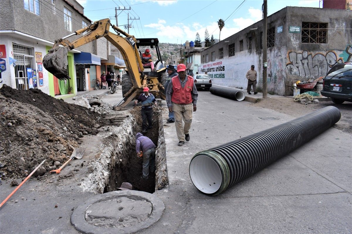 ODAPAS rehabilita sistema de drenaje en San Lorenzo