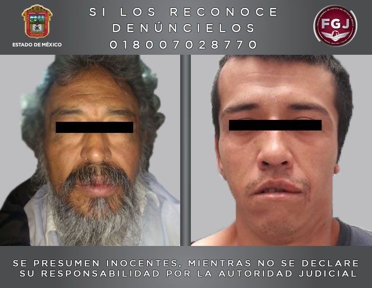 Aseguran a tres personas por diversos delitos en Ecatepec y Valle de Chalco 