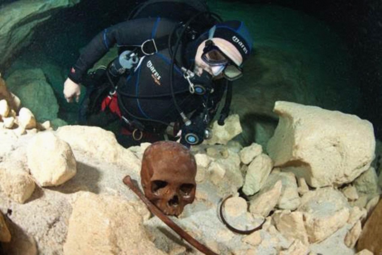 Tiene México zona arqueológica 
subacuática más grande en el mundo