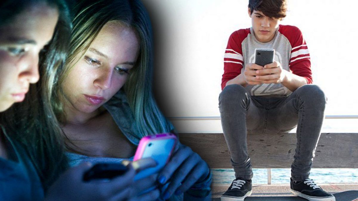 Jóvenes que pasan más tiempo frente a teléfono, son más infelices. Reveló estudio. 