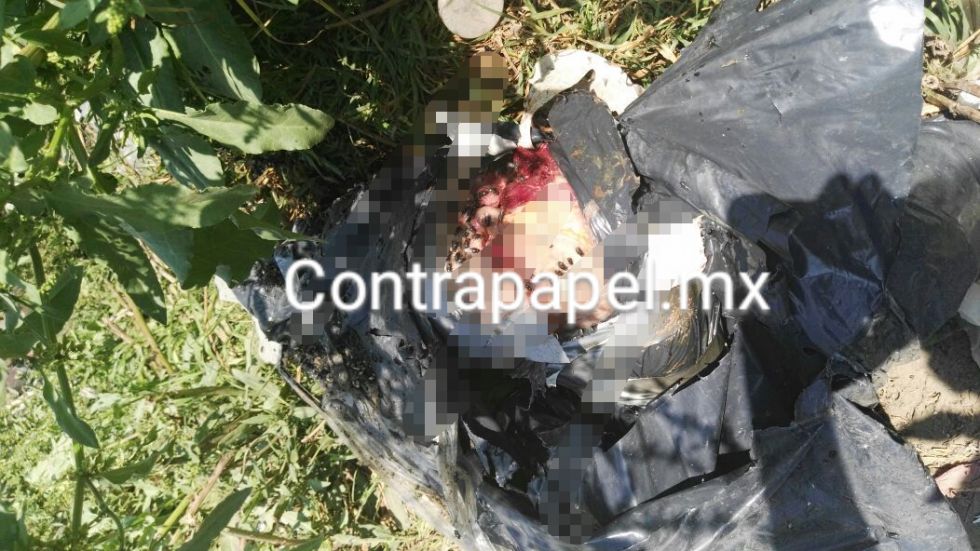 Localizan restos humanos embolsados en Ecatepec