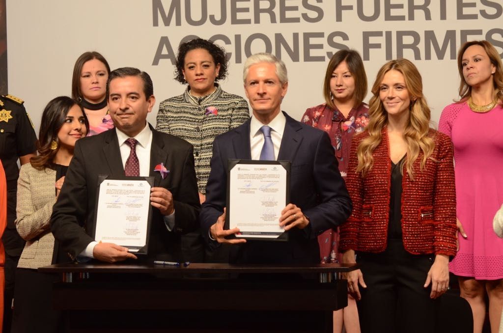 Destaca Alfredo Del Mazo compromiso para fortalecer la igualdad de género y proteger los derechos de  las mexiquenses