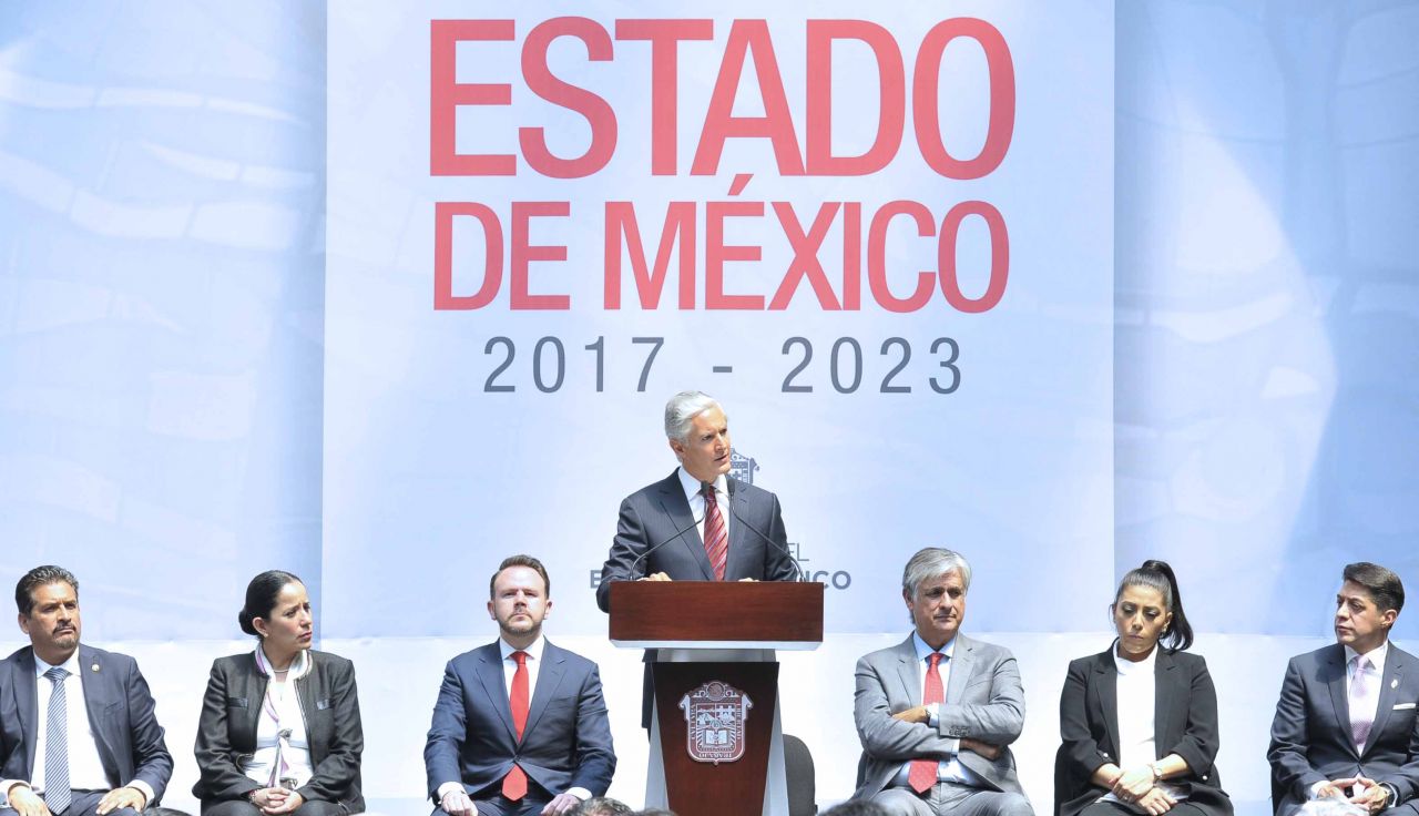 PRESENTA ALFREDO DEL MAZO PLAN DE DESARROLLO DEL ESTADO DE MÉXICO 2017-2023