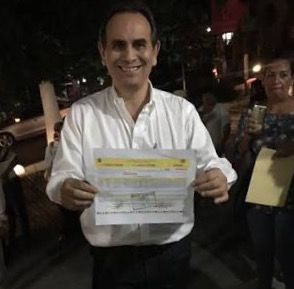 Rechaza Terán Porcayo decisión del PRD nacional y abdica por Víctor Aguirre 
