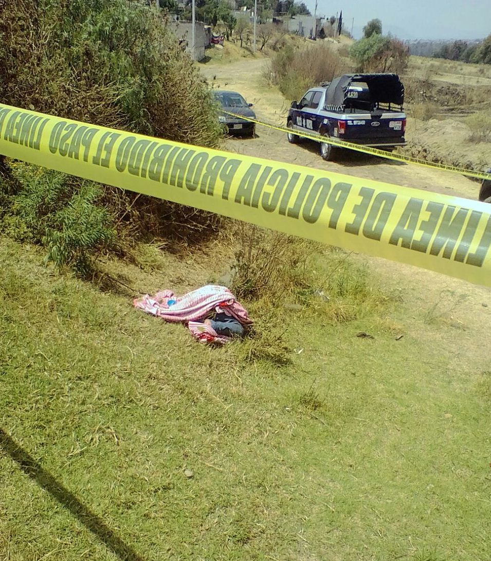 
Encuentran el cuerpo de una mujer en Chalco  